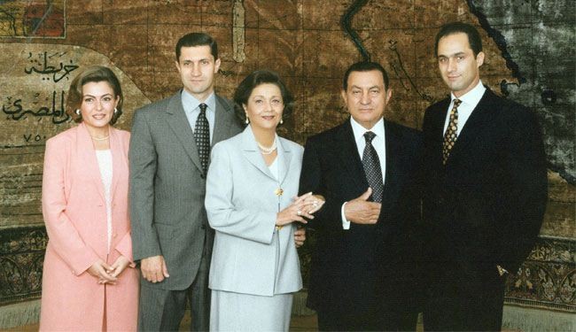 سوزان مبارك على قناة 