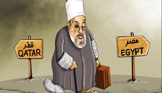 قرضاوی، قربانی تنش میان کشورهای عربی
