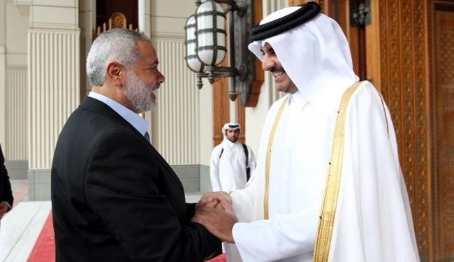 ماذا طلب هنية من امير قطر بعد اتفاق المصالحة؟
