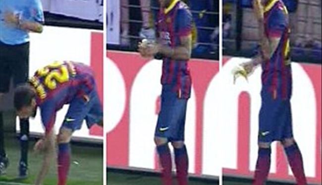 برشلونة ونيمار يتضامنان مع الفيش ضد 