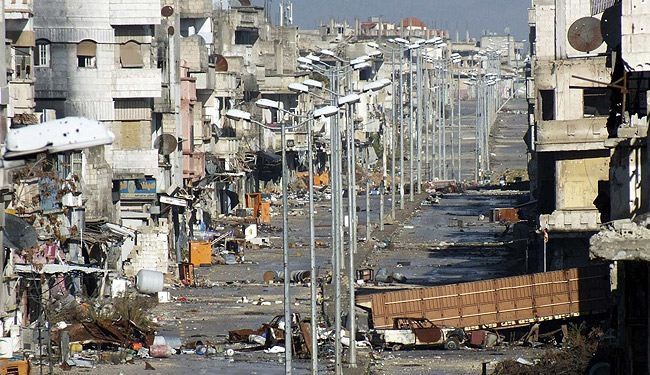 بدء خروج المجموعة الاولى من المسلحين بحمص القديمة