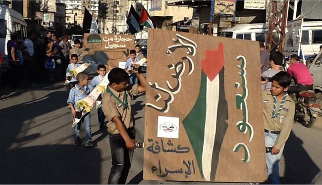 بالصور/اقامة مهرجان حق العودة في مخيم البداوي
