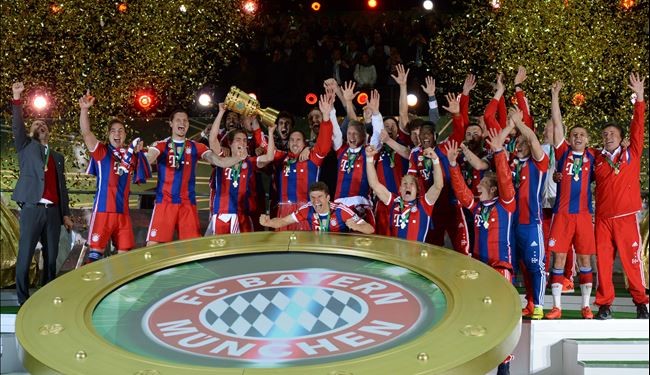 روبن يفعلها بدورتموند مجددا ويقود بايرن الى الثنائية