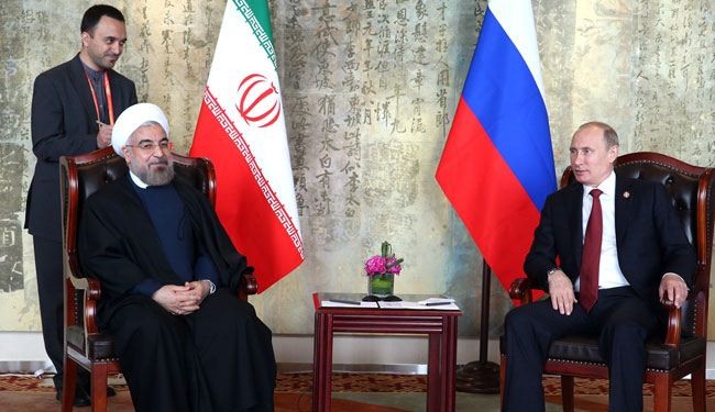 روحاني: التقارب بين ايران وروسيا يرسي دعائم الاستقرار بالمنطقة