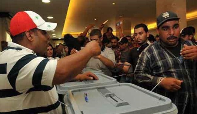 استقبال سوری های مقیم یمن از انتخابات