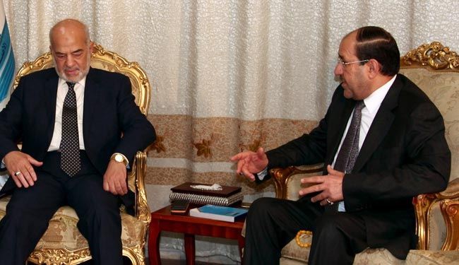 المالكي والجعفري يؤكدان ضرورة رص صف التحالف الوطني