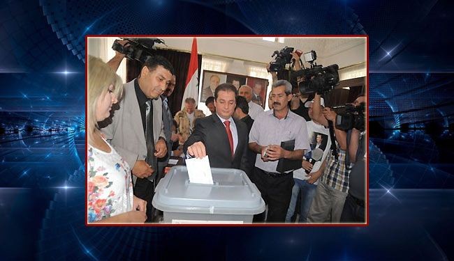 المرشح الحجار: الانتخابات رسالة لمن يريد تدمير سوريا