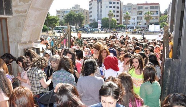 تمديد فترة الاقتراع بسوريا 5 ساعات بسبب كثافة الحضور+صور