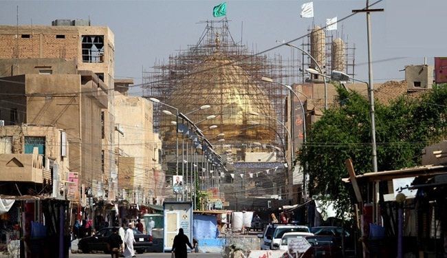 المرجعية تشيد بجهود افشال الهجوم على مرقد الامامين العسكريين (ع)