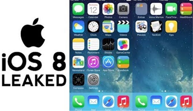 أبل تُعلن عن شكل نظامها الجديد «iOS 8»