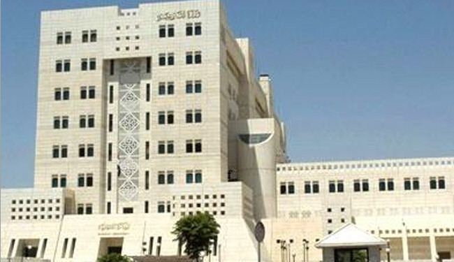 سوريا تستنكر موقف اوروبا من الانتخابات الرئاسية