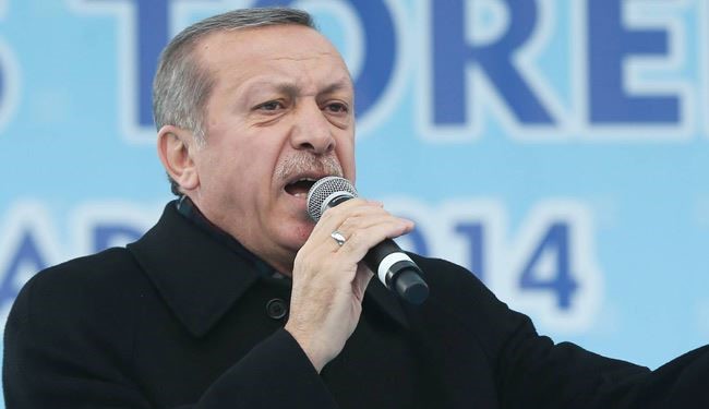 اردوغان ينتقد الحظر الغربي ضد ايران