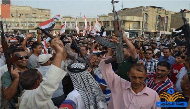 آلاف المتطوعين من انحاء العراق والعشائر تقاتل داعش في عدة مدن