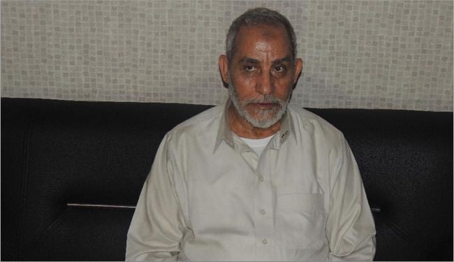 حكم جديد بالاعدام على مرشد جماعة الاخوان في مصر