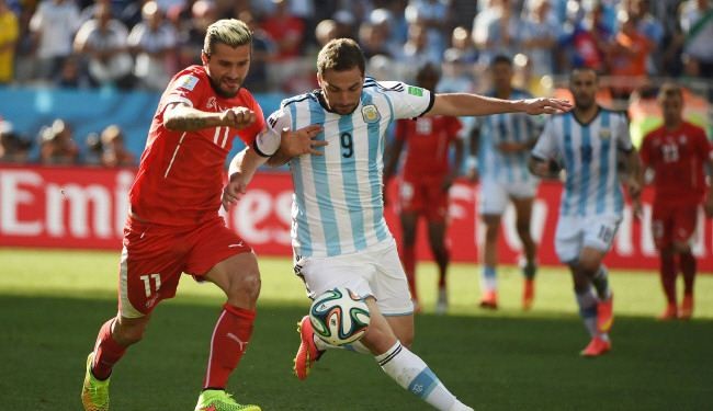 مونديال 2014: فوز الارجنتين على سويسرا