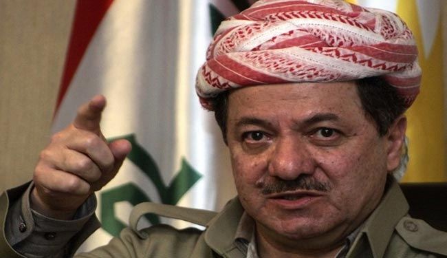 برزاني يرفض الانسحاب من مناطق سيطرت عليها قواته
