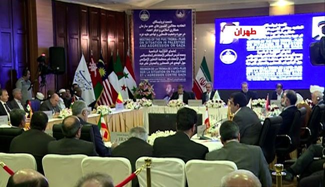 ترويكا البرلمانات الإسلامية يبدأ أعماله بطهران لبحث الوضع في غزة
