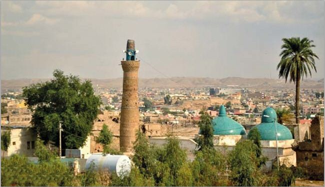 تنظيم داعش الارهابي يفجر مرقد النبي دانيال (ع) بالموصل