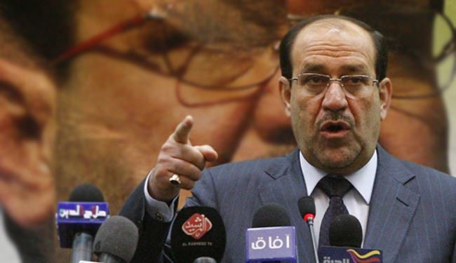 المالكي يدعو القوى السياسية الى تناسي خلافاتها وتشكيل الحكومة