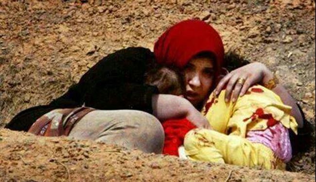 صورة مؤثرة: تعرض الايزيديين لأرهاب داعش الوحشي