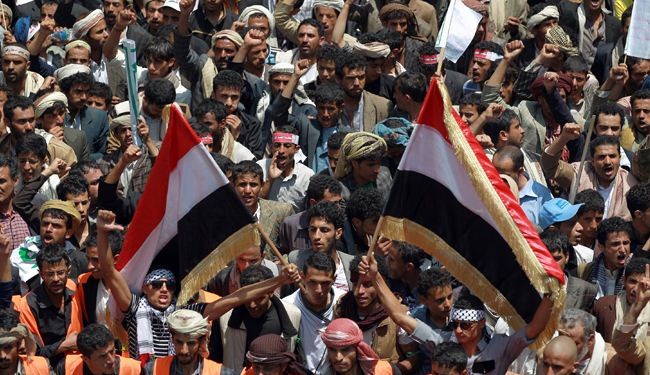 تظاهرات ضخمة جدا بصنعاء ومختلف المدن اليمنية تلبية لدعوة الحوثي