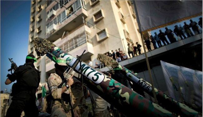 القسام تطلق صاروخ من نوع M 75 على القدس المحتلة