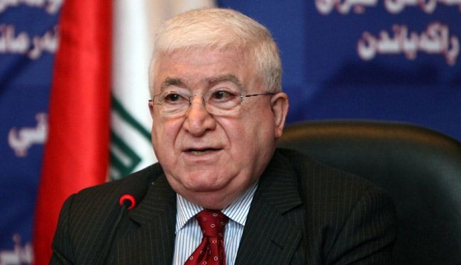 معصوم يرحب بعقد مؤتمر دولي حول الامن في العراق