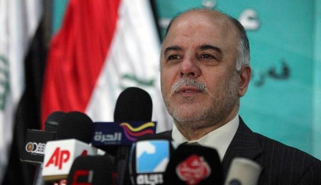 العبادي يؤكد..لا مكان لاي جماعة مسلحة خارج اطار الدولة