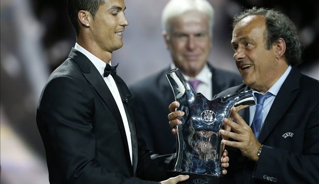 كريستيانو رونالدو افضل لاعب في اوروبا