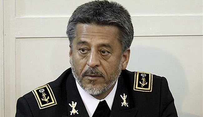 الادميرال سياري: سنحبط أي تهديد ضد ايران في اي نقطة و باسرع وقت