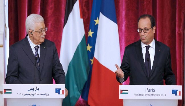 هولاند: سيطرح مشروع في مجلس الامن حول فلسطين