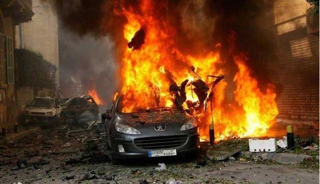 انفجار مفخخة في منطقة الخريبة في البقاع شرق لبنان