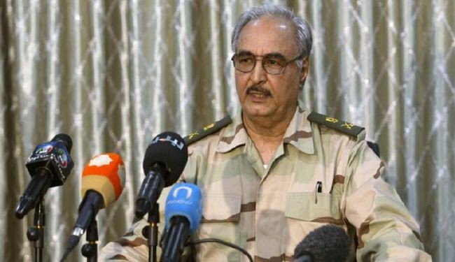 حفتر يعلن جهوز القوات الموالية له لتحرير بنغازي من 