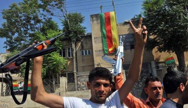 الاكراد يتمكنون من وقف تقدم 