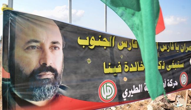 نصب تذكاري للشهيد شمران في الضاحية الجنوبية لبيروت