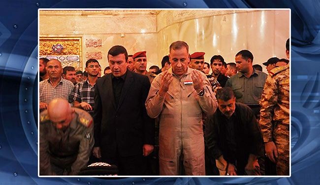وزير الدفاع من كربلاء: لا قوات امريكية بالانبار والعراق يحرره ابناؤه