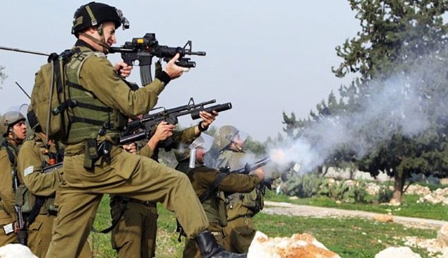 تظاهرکنندگان فلسطینی؛آماج گلوله وگازاشک آور