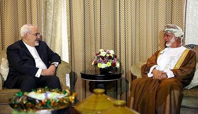 ظريف وبن علوي يبحثان خطورة الارهابيين على المنطقة