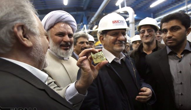 ايران تشهد افتتاح اضخم مصنع للذهب بالشرق الاوسط