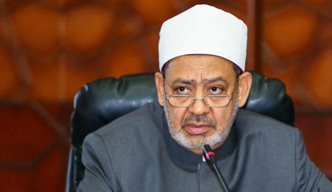 شيخ الازهر يدين 