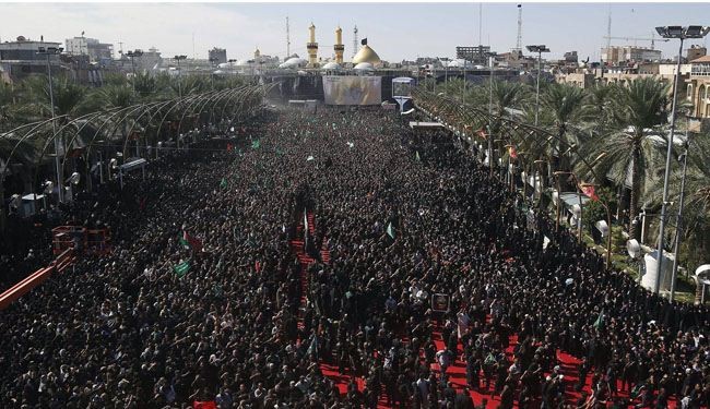 ملايين الزوار يحيون مراسيم زيارة الأربعين في كربلاء