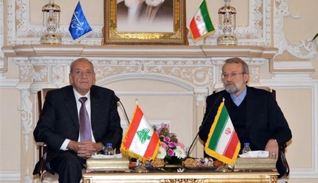 لاريجاني: يجب التركيز على مواجهة الاحتلال الإسرائيلي والارهاب