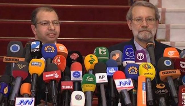 لاريجاني: ايران تدعم ارادة الشعوب في مكافحة الارهاب