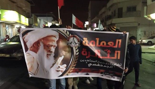 القوات الخليفية تقمع تظاهرات تضامن مع الشيخ أحمد الجدحفصي