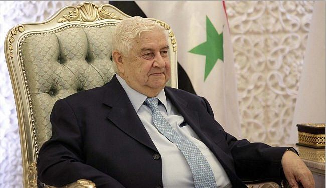 المعلم: عام 2015 سيكون عام بداية الخروج من الازمة السورية