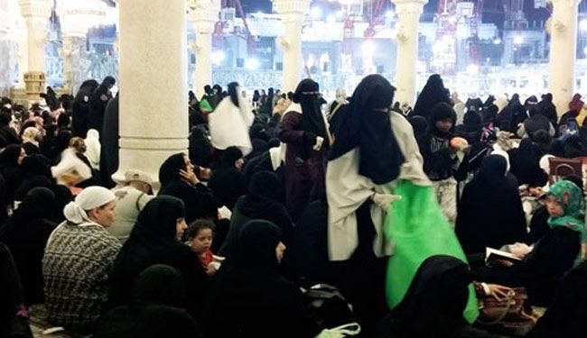 موظفات الحرم النبوي ممنوعات من الحمل