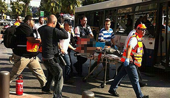 16 جريحا بعملية طعن بحافلة في تل ابيب حالة 5 منهم خطرة