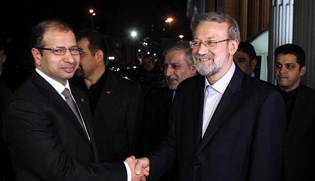 لاریجاني: ایران ستبقی الی جانب العراق بمکافحة الارهاب