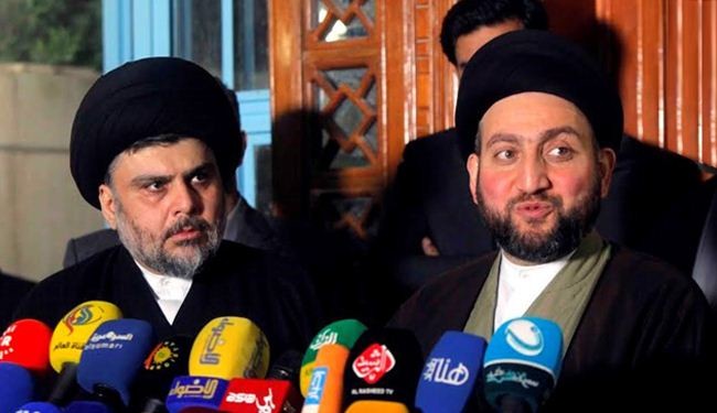 الصدر والحكيم يتفقان على تقوية وحدة التحالف الوطني