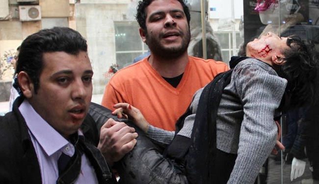 لحظه کشته شدن فعال زن مصری